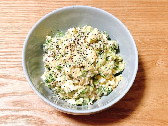 デパ地下風ブロッコリーと卵のツナマヨサラダ