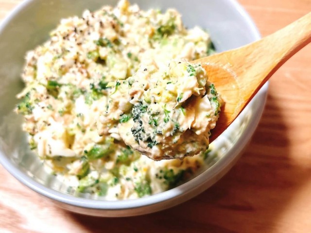 デパ地下風ブロッコリーと卵のツナマヨサラダ