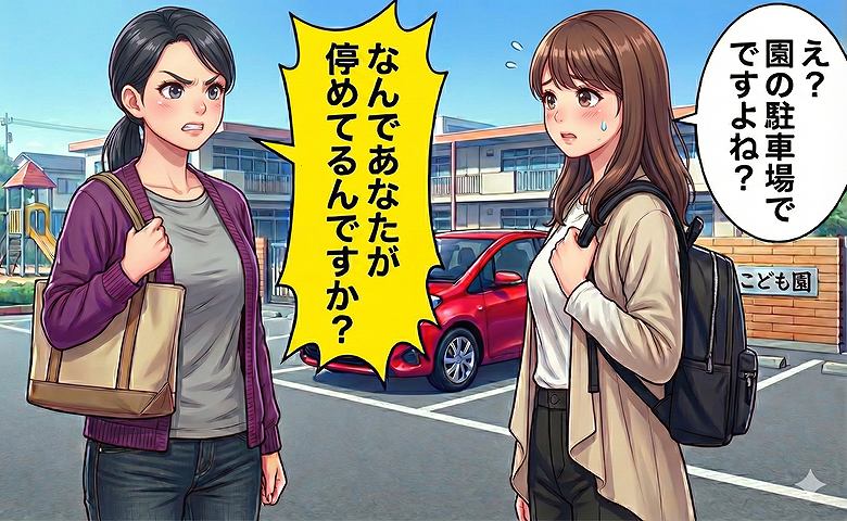 「なんであなたが停めてるの？」え、園の駐車場なのに？→「マナー違反よ！」私だけがNGな衝撃の理由に絶句