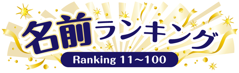 名前ランキング