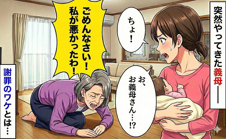 「ごめんなさい！私が悪かったわ！」え？義母の態度が急変…！？震えながら土下座してきたワケ