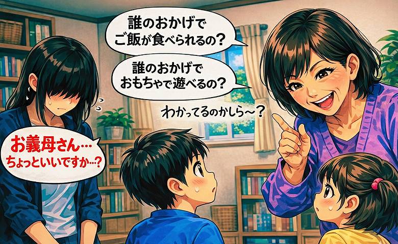 「誰のおかげで立派な家に住めるかわかってる？」私の夫を立てようとする義母→しつこさに見かねて真実を伝えると…
