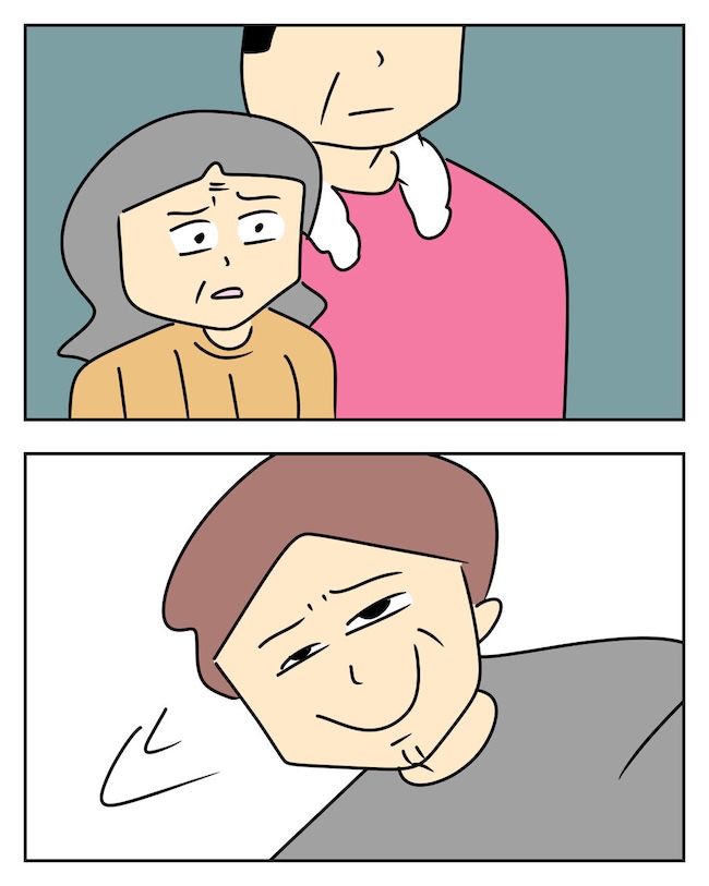 家計を夜の店に使いこむ夫／じむ