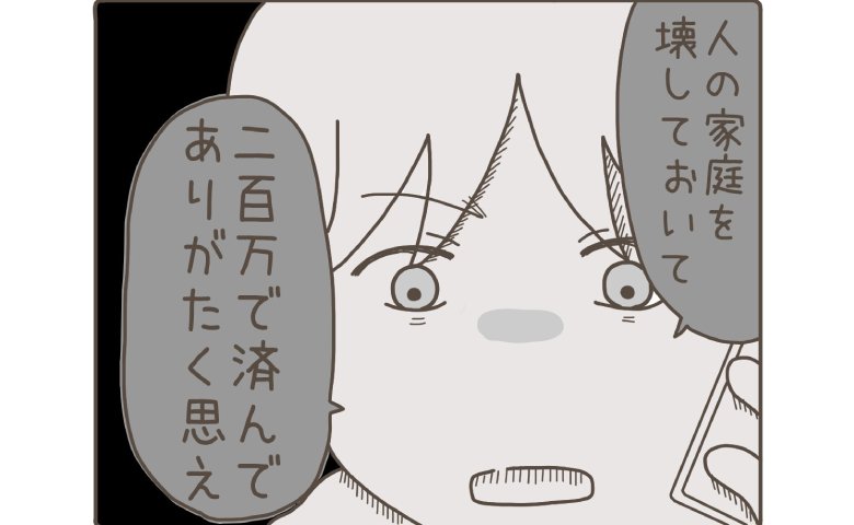 「200万で済んでありがたく思え」妻の不倫相手から着信→怒りがこみ上げる…身勝手すぎる言い分とは #妊娠中の妻に隠された秘密 28