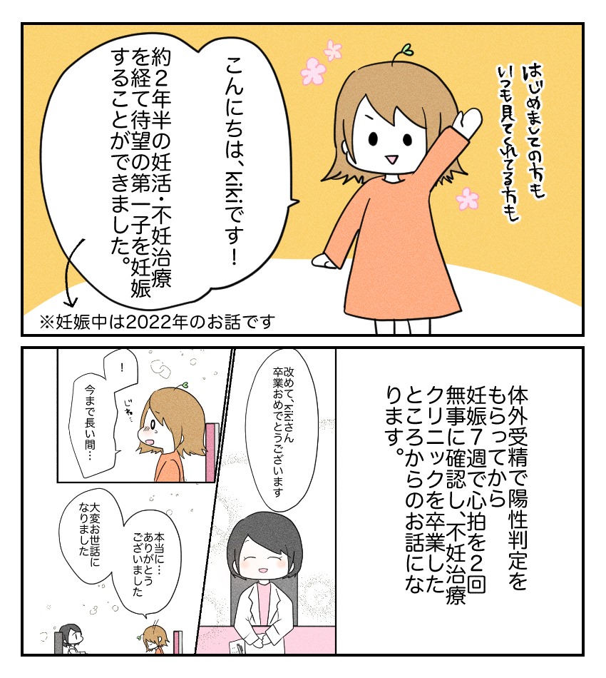 不妊治療で妊娠した私の妊娠記録／kiki