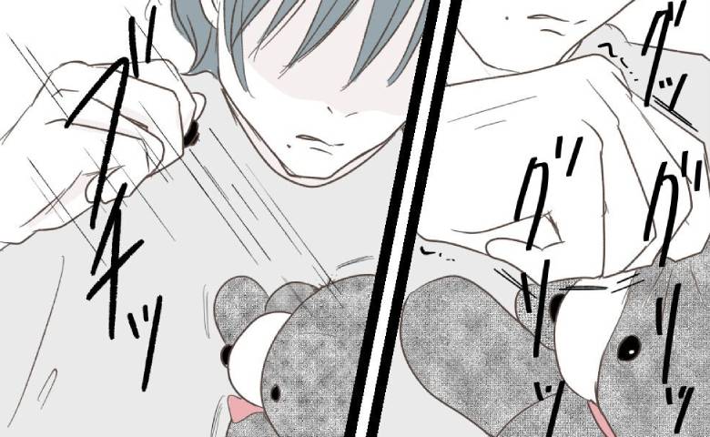 「留守のうちに」離婚を決めた夫が風呂場の娘のぬいぐるみを手に取り…夫「よし」ぬいぐるみから取り出したまさかのものとは #レス夫婦の末路 117