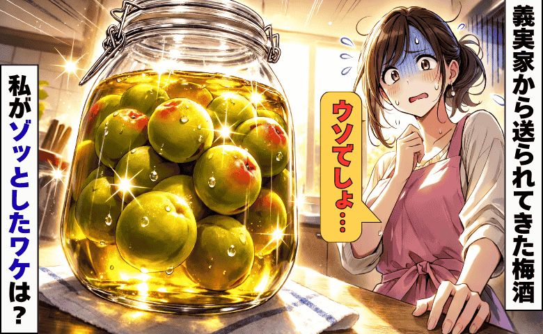 なんでも手作りする義実家から送られてきた梅酒「え…いらない」見た瞬間、気が重くなったワケは？