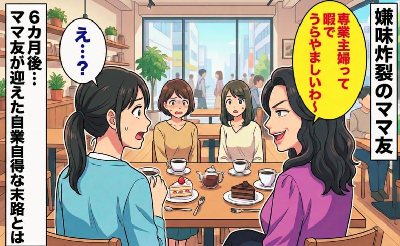 「暇でうらやましいわ」専業主婦を見下すワ―ママは私を無能呼ばわり→しかし6カ月後…彼女が迎えた自業自得な末路とは