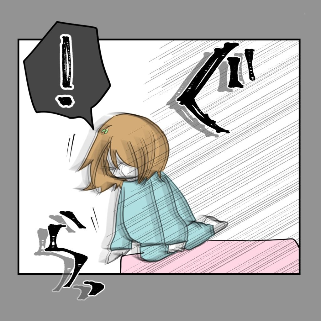 高熱のため隔離分娩室で出産します!/kiki