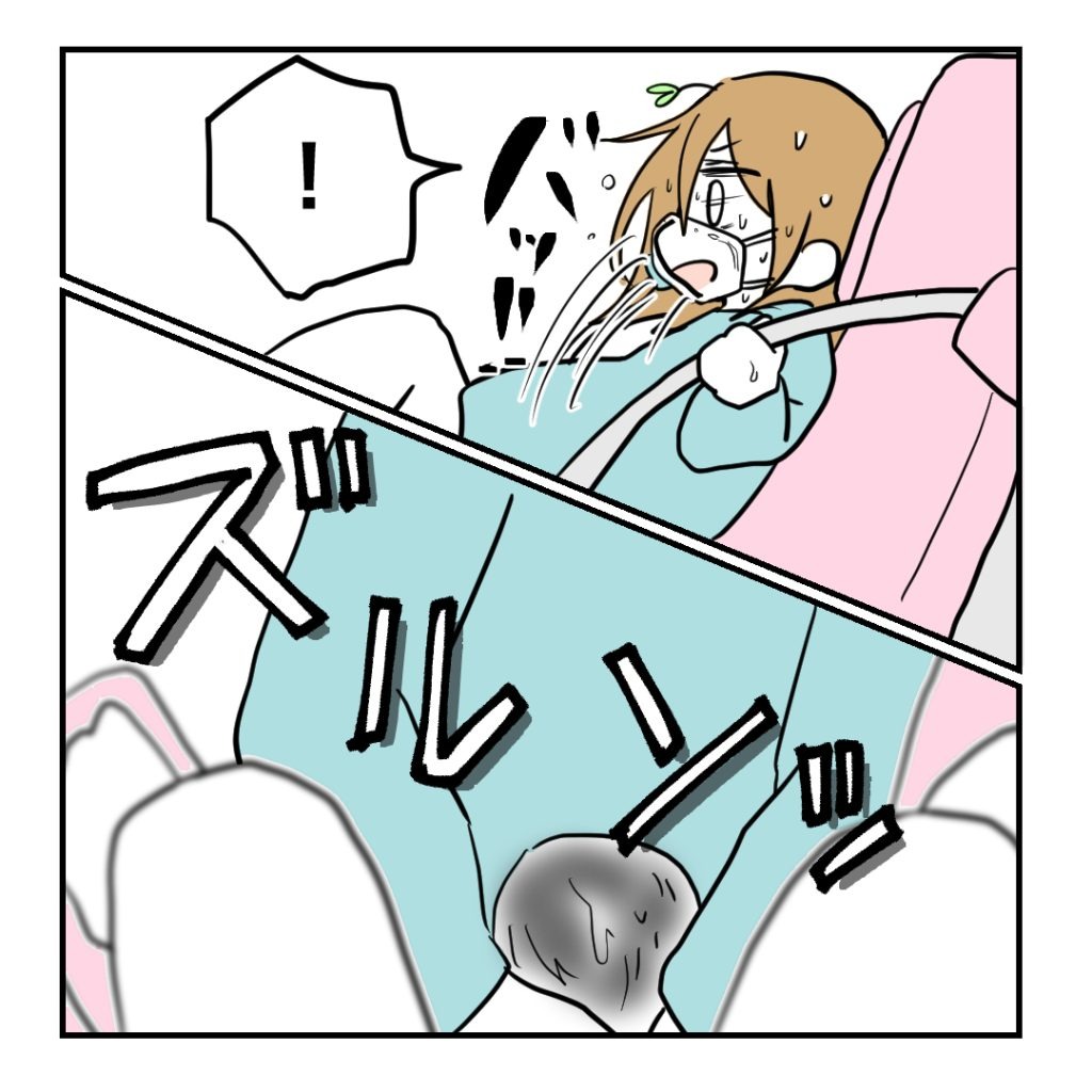 高熱のため隔離分娩室で出産します！／kiki