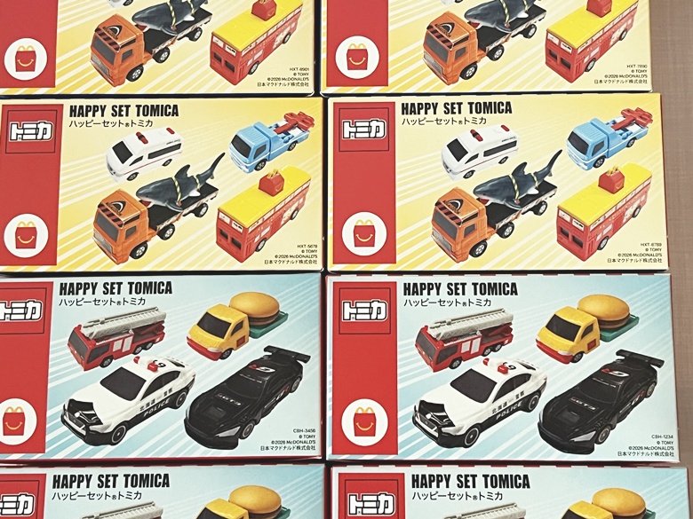 【ハッピーセット】トミカ