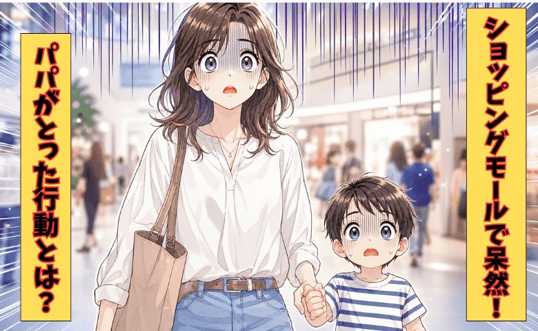 「なんで？家族で来ているのに？」ショッピングモールで呆然→夫の理解不能な行動に妻の怒りが爆発寸前