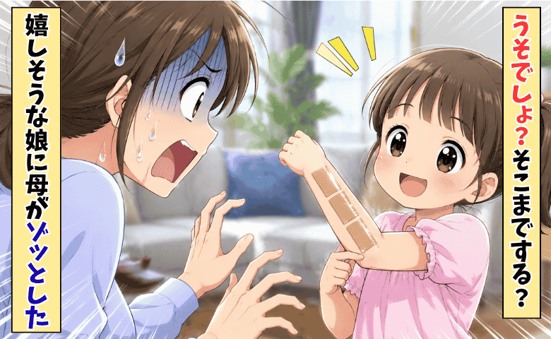 「今すぐやめて！」美意識が高すぎる5歳の娘→本気の行動にゾッ！ママが思わず凍りついた瞬間