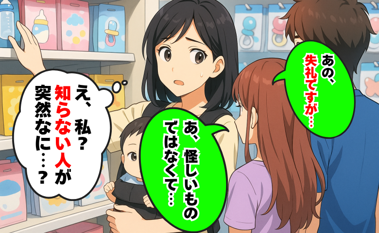 「失礼ですが…あ、怪しい者ではなくて…」買い物中に突然声かけ「実は私たち…」え！？予想外の要件とは
