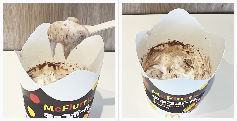 マックフルーリー チョコボール