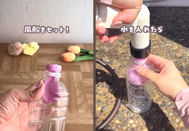 ペットボトル噴水_3