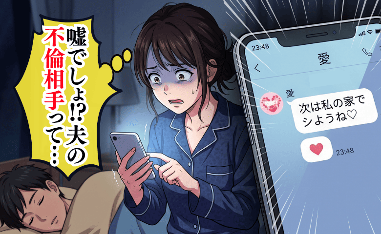 「次は私の家でシよう♡」妊娠中に夫のスマホで不倫発覚→しかも相手は信じられないショックな人物で…