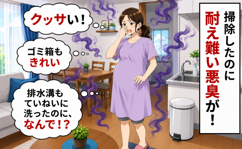 「クサい！なんで！？」あちこち掃除したのに、生魚のような悪臭が消えない→信じられない衝撃の原因とは