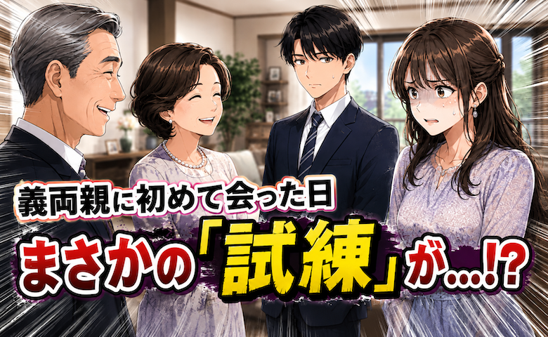 ドキドキの義実家挨拶「行くわよね？」義母の誘いに硬直→「無理かも…」嫁に課された試練とは？