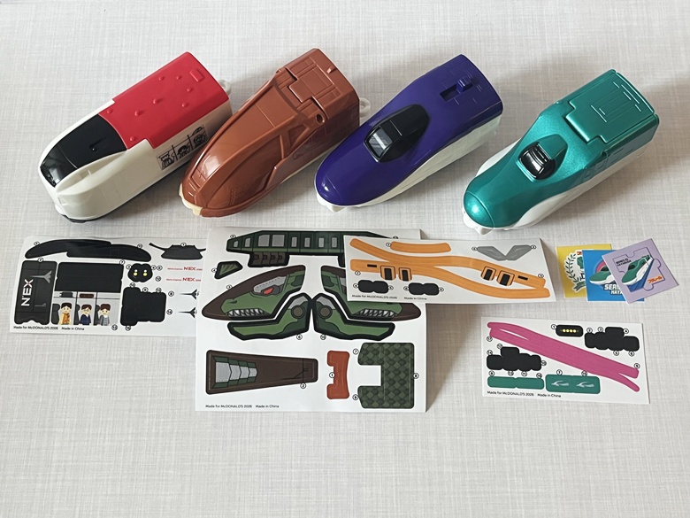 ハッピーセット「プラレール」