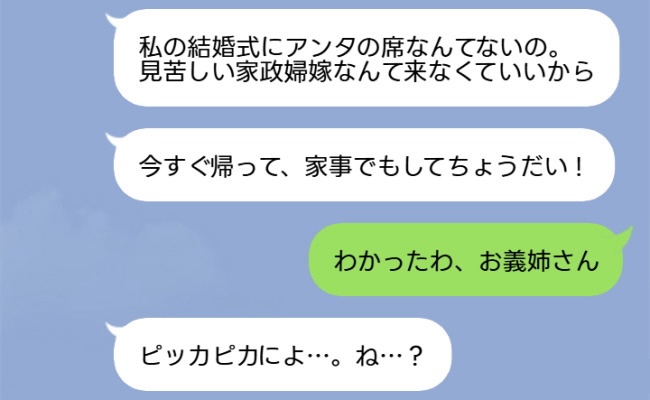 義姉「今すぐ帰って！」私「OK♪」結婚式から追い出したのは私のため？→数時間後、義母が絶叫したワケ