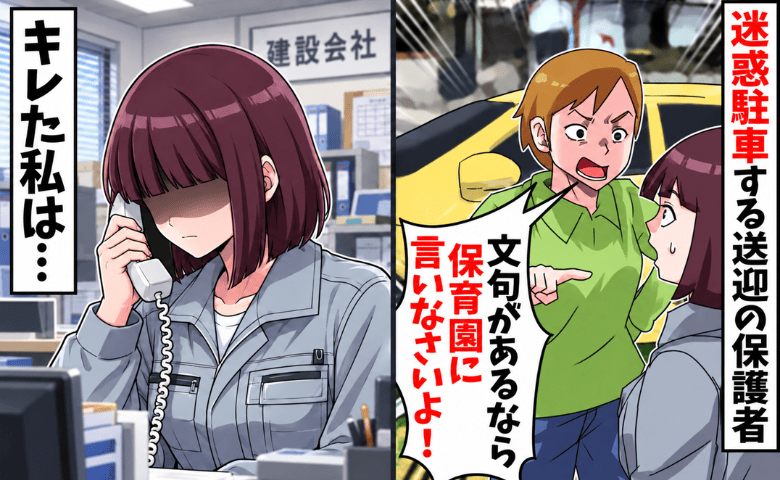 女性「子育てを邪魔する気？」会社の駐車場を毎朝無断利用→注意しても逆ギレ…ついに私が取った行動は