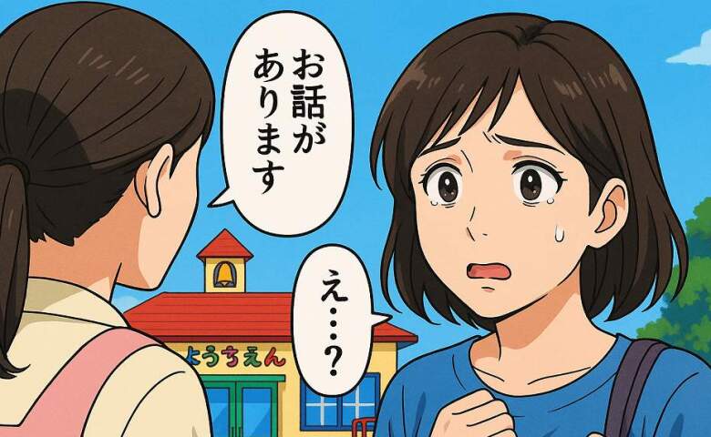 「ちょっとお話があります」え？幼稚園の参観日で声をかけてきた先生→私が涙を流すことになったワケとは