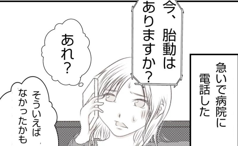 「胎動がピタッと止まった…？」まだ予定日まであるのに、おなかの赤ちゃんに異変！？ #真冬の車内で出産した話 2