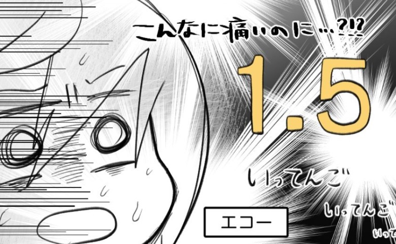 「嘘でしょ！？」こんなに痛いのに…限界で病院へ駆け込むも即帰宅！→無理やりカレーを食べた結果！？ #不妊治療で妊娠した私の妊娠記録 15