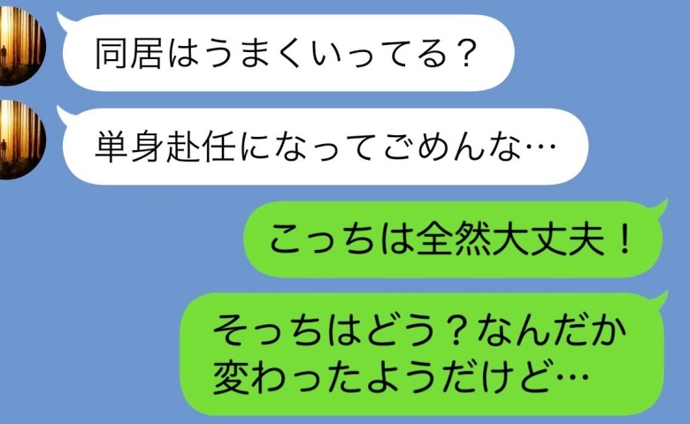 「何かおかしい…」夫のSNS投稿に違和感。アポなしで赴任先へ行くと変わり果てた姿に！悲惨な末路