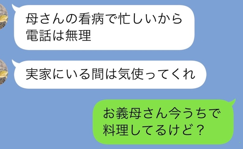 夫「母さんが倒れた！」旅行をやめてひとり実家へ。直後の「ピンポーン」で暴かれた嘘と自業自得な末路