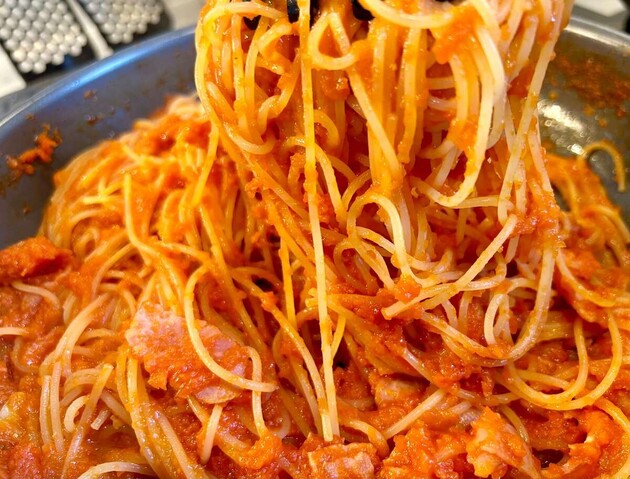 【タモリさん流トマトスパゲッティ】に家族も驚愕「今日のすっごい美味しいんだけど！」