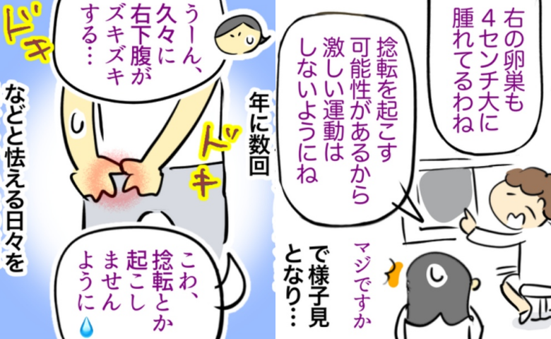 「卵巣がねじれる可能性」閉経後も油断できない卵巣のう腫。婦人科受診を決めた理由 #われ更年期 1