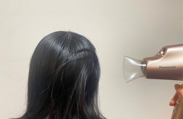 【お風呂上がり、ドライヤーで汗びちゃびちゃ…】え！温風がひんやり！「もうコレないと夏は過ごせん」
