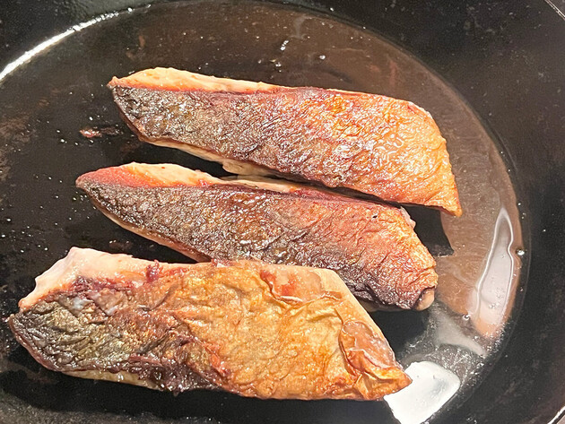 【お願い！さばの切り身はグリルで焼かないで！】「フランスではこう食べます」"シェフの食べ方"