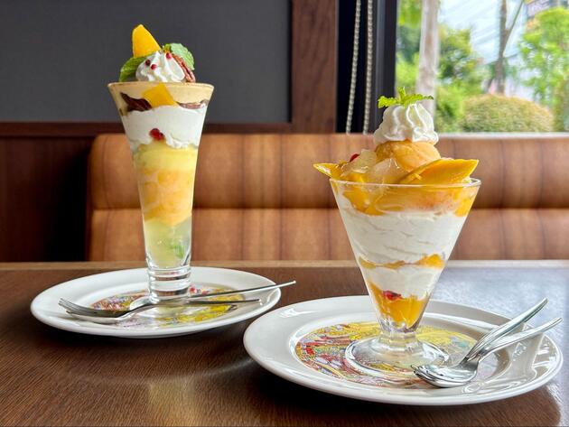 ロイホ【測ったら→21cm！結構なビッグサイズ！】"掘るように"食べて！家族『2週連続で行った(笑)』限定2選