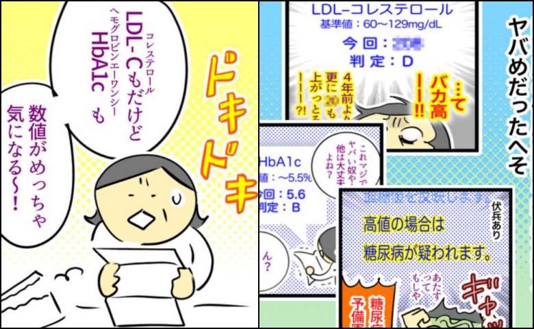 「数値がヤバい」1年前の健診結果に震えた私。今回は意外な結果が #アラフィフ健診録 最終話
