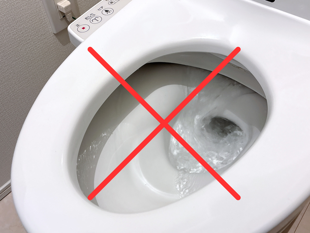 【トイレのレバーいつも「小」で流してない？】「ダメなの！？」→メーカーが明かす「危険」その理由