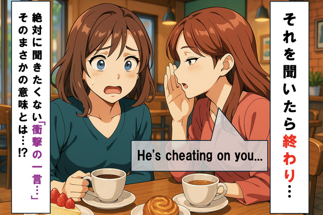 【言われたら注意】「He's cheating on 〜」絶対に聞きたくないセリフの意味とは