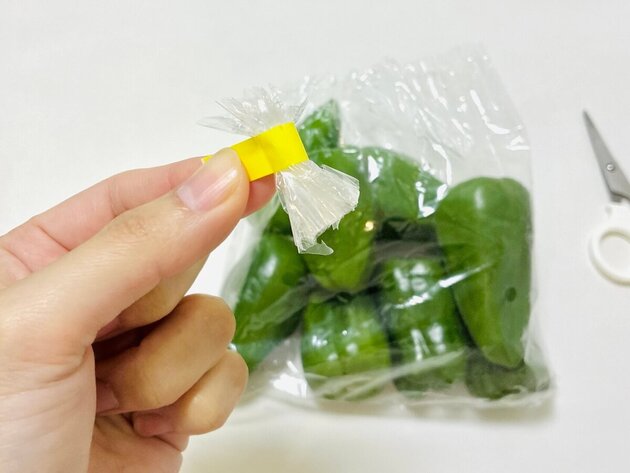 「野菜袋の切れ端、絶対に捨てないで！」ゴミと思ったもので→寿命が伸びた！ハック3選