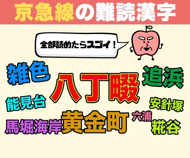 路線ユーザーも読めない！？【京急線の難読駅名】「読み間違えてたら恥ずかしい…」全10問の壁に挑戦！