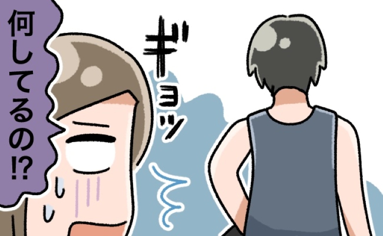 「ブォォォ…」えっ？そこに…？一緒にお風呂に入った後⇒夫の行動にギョッとしたワケ