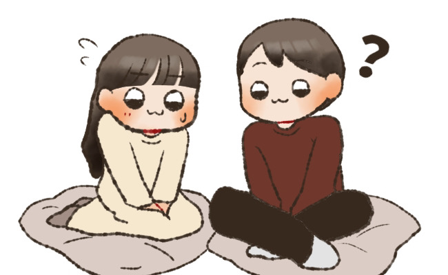 「ごめんなさい。実は…」彼の家の物を汚したのにすぐ言えず…打ち明けると彼から返ってきた言葉は