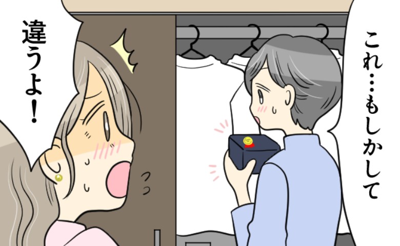 彼「もしかして…」私「ち…違う！」クローゼットの奥から出てきた箱…私が隠したかった秘密とは
