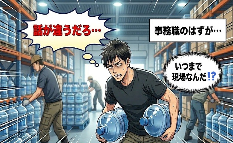 「話が違う！」事務職のはずが過酷な重労働。半年後に限界を迎え辞めた会社が迎えた末路【体験談】