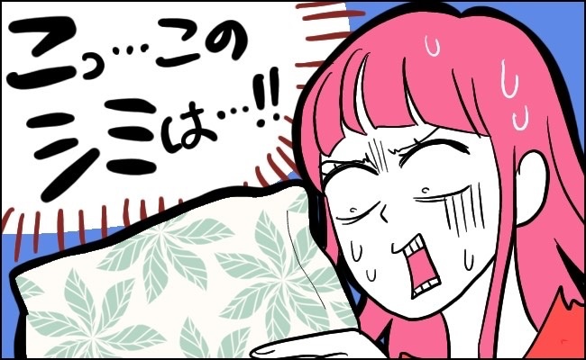 「…！！」クッションに衝撃のシミを発見→彼にバレたらヤバい。絶望的状況に！？