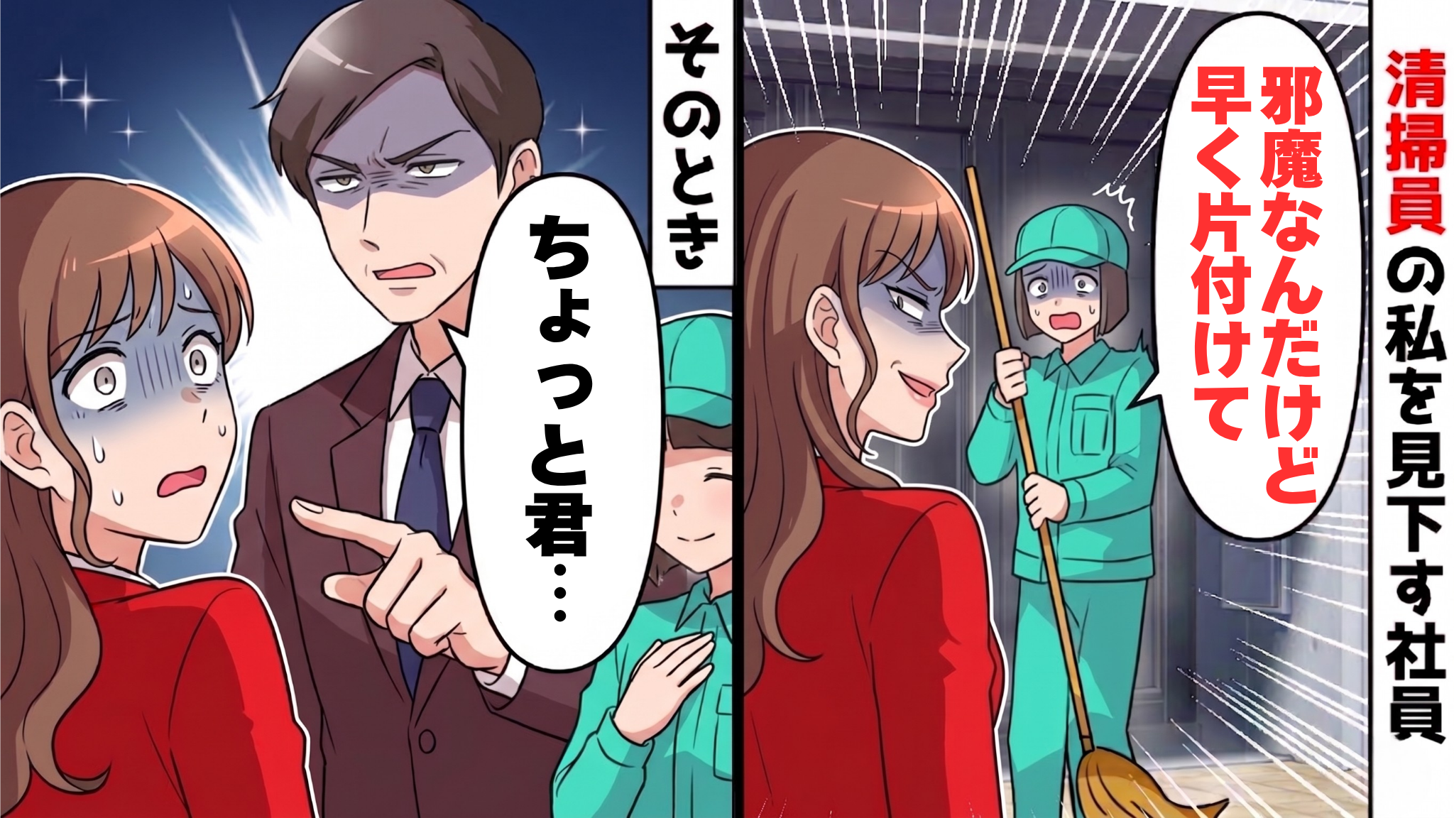 「邪魔なんだけど」清掃員を侮辱した暴言社員。後日、社長が放ったひと言に凍り付いたワケ