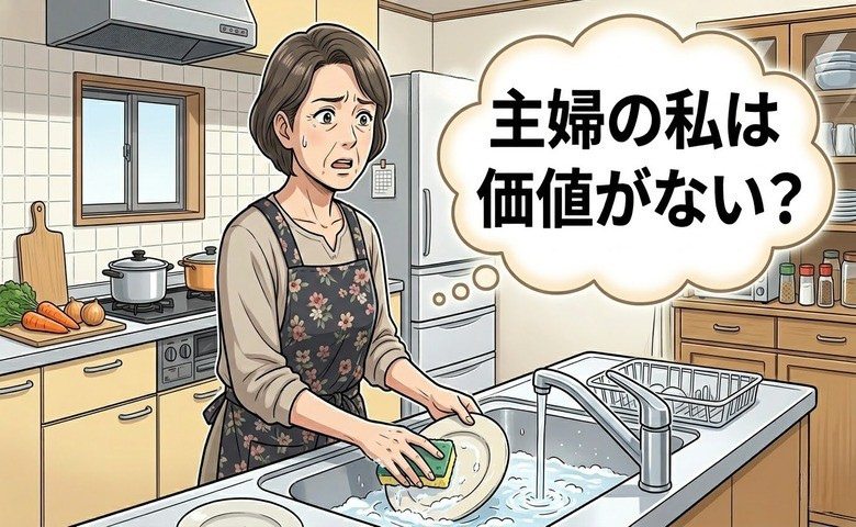 「主婦の私は価値がない？」家を守ることに心血を注ぎ…友人の助言で気付いたことは【体験談】