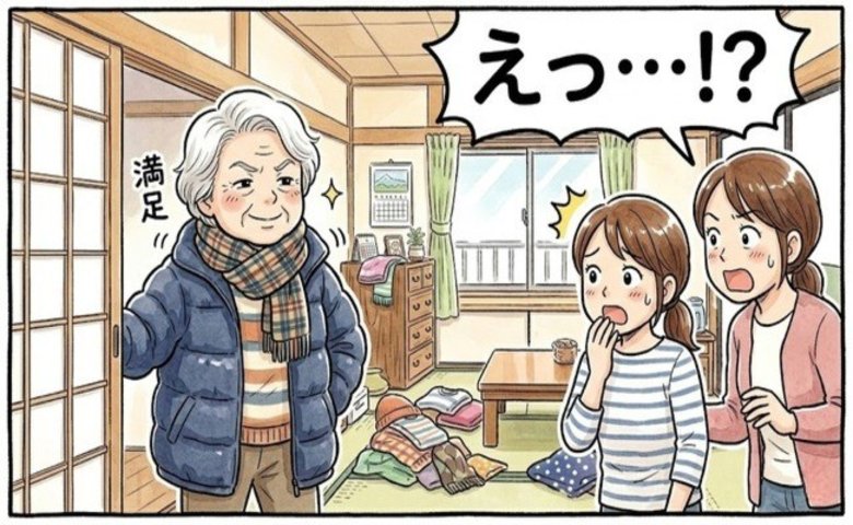【介護あるある】「服装の季節感が消えた？」体温調節の低下や認知機能の変化への対応【医師解説】