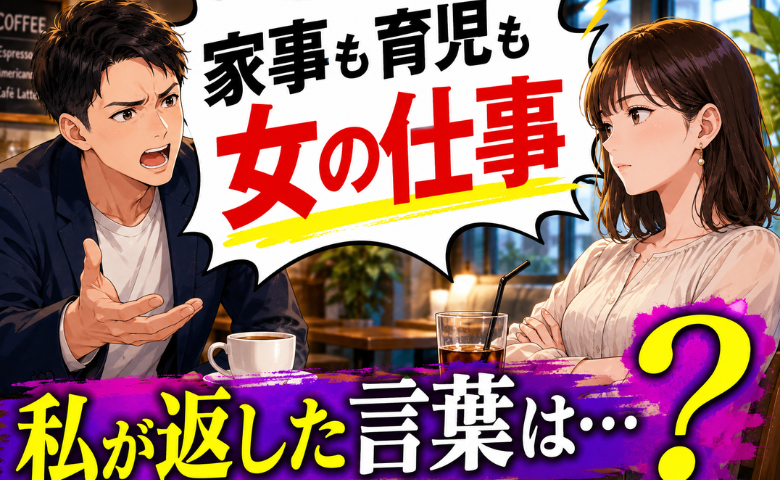 「なぜ家事分担が必要？」「育児は女の仕事」結婚相手に母親の基準を求める男性→彼を黙らせたひと言